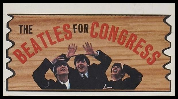 4 The Beatles For Congress